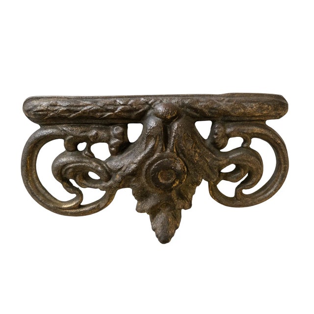 Pair of Antique Victorian Bacchus Mirrors — Ornate Brass Wall & Dresser Set — B&h / p.e. Guerin Style For Sale - Image 11 of 14