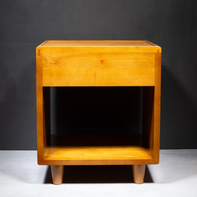 Thuma Classic Oak Nightstands-Pair For Sale - Image 11 of 15