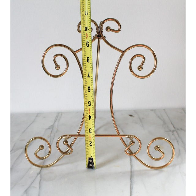 Vintage Brass Art Easel For Sale - Image 11 of 11