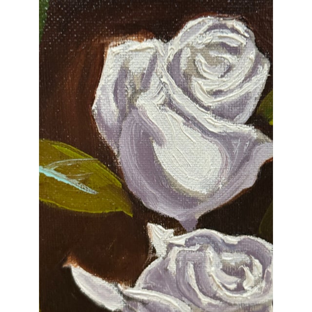 Traditional Elegance Times Three Oil Painting For Sale - Image 3 of 7