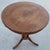 Mid-Century Modern Mid 20th Century Vintage Mid-Century Modern Round 3 Leg Gueridon Pedestal Entry Table Carved Legs For Sale - Image 3 of 8