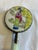 Vintage Hand Mirror With Jade Handle & Hand-Painted Asian Scene For Sale - Image 9 of 11