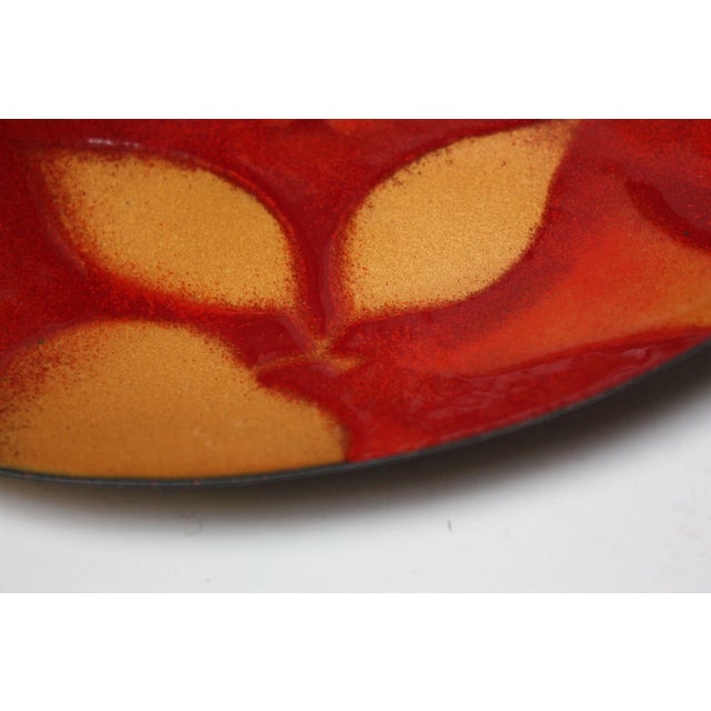 Tucker and Mackintosh Oval Enamel on Copper Plate For Sale - Image 9 of 11