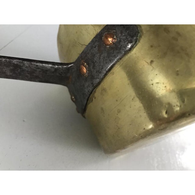 Antique Saucepan in Brass, 1800s For Sale - Image 3 of 18