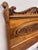 Antique Full Size Victorian Eastlake Carved Floral Acanthus Scrollwork Bed For Sale - Image 11 of 13