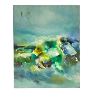 Oil on Board Impressionist Painting