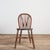 Wood Antique Windsor Stick and Hoop Back Kitchen Chair For Sale - Image 7 of 8