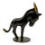 Mid 20th Century Richard Rohan Austrian Bornze of a Donkey For Sale