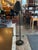 Black Crate & Barrel Arching Floor Lamp For Sale - Image 8 of 12