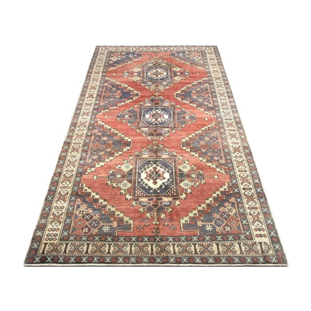 1960s 1960s Turkish Oushak Rug For Sale - Image 5 of 7