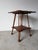 Antique Arts & Crafts Style Two-Tier Oak Accent Table With Scalloped Top Barley Twist Legs and Ball Feet For Sale In Miami - Image 6 of 12