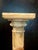 Cream Mid-Century Solid Onyx Pedestal For Sale - Image 8 of 13