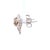 Contemporary Tiffany & Co. Sterling Silver Vintage Twist Rope Bow Ribbon Earrings 2g For Sale - Image 3 of 5