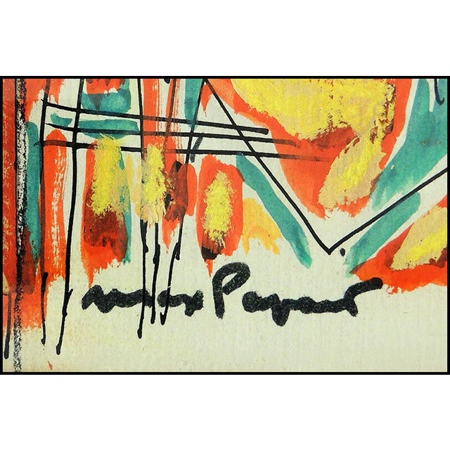 Cubism Mid 20th Century Artist's Studio, Max Papart For Sale - Image 3 of 4