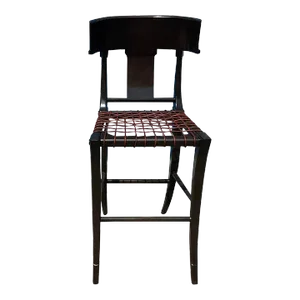 Mid Century Modern Klismos Bar Stool