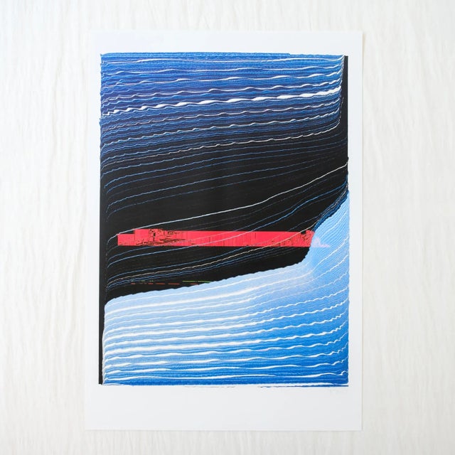 Contemporary Abstract Art Print, Limited Edition of 5, 'They Forgot to Use Bcc' by SaThomas For Sale - Image 10 of 10