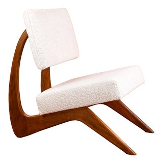 Mid-Century Modern Wave Lounge Chairs by Adrian Pearsall for Craft Associates, 1960s, Set of 2 For Sale