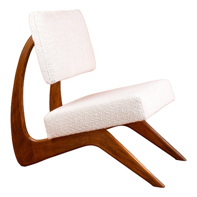 Mid-Century Modern Wave Lounge Chairs by Adrian Pearsall for Craft Associates, 1960s, Set of 2 For Sale
