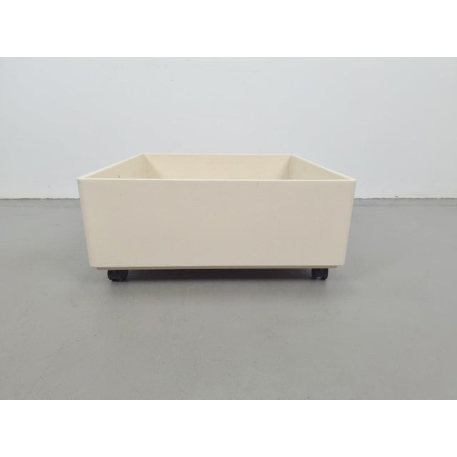 Vintage Space Age Planter on Wheels from Bauform / Wohnform, Germany, 1970s, in Flawless conditions. Designed 1970 to 1979...