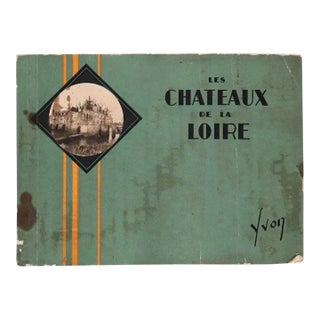 Vintage Les Chateaux de la Loire by Jean-M. Schweitzer Illustrated Album For Sale