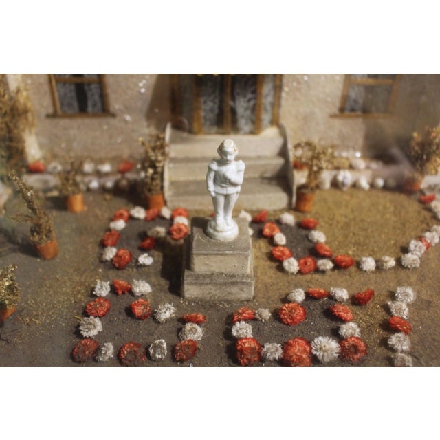 Mid 19th Century Vintage English Diorama of Stanfield Hall For Sale - Image 5 of 8