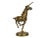 Mid 20th Century Tall Solid Brass Running Unicorn Horse Figurine For Sale - Image 4 of 13