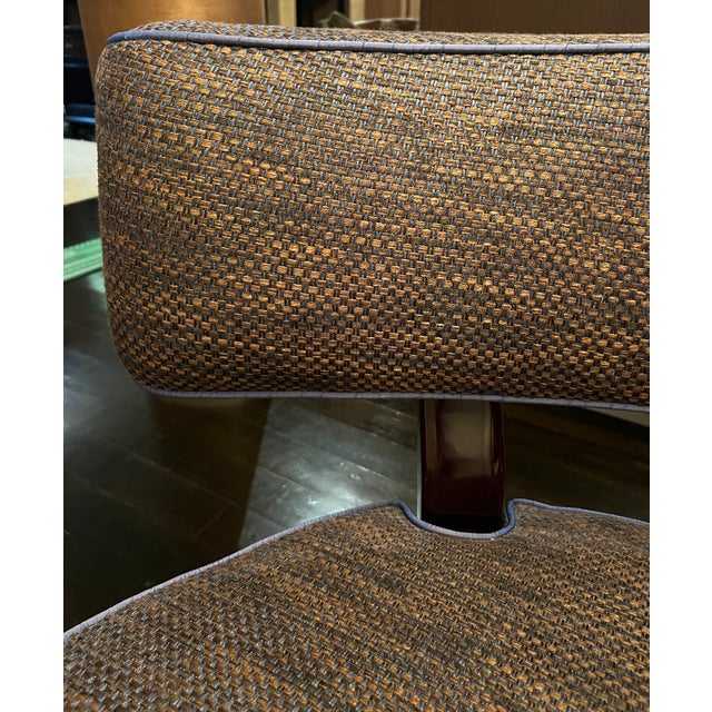 1980s Vintage Thayer Coggin Chair - Custom For Sale - Image 5 of 13