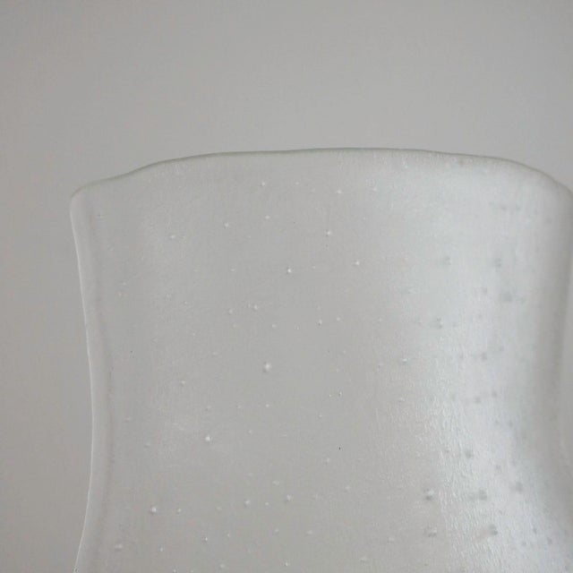 Crystal Glass Sculpture with Metal Inserts attributed to Marty for Marty Glass Murano, 2018 For Sale - Image 4 of 12