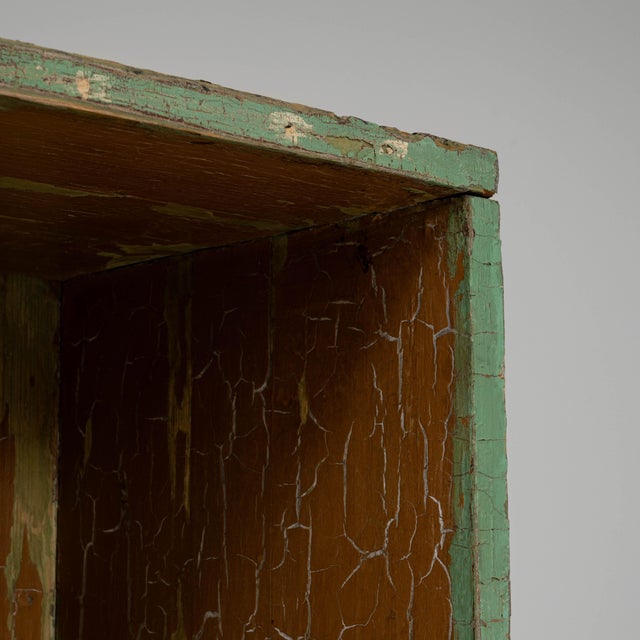 Mid 20th Century French Wood Patinated Bookshelf For Sale - Image 13 of 18