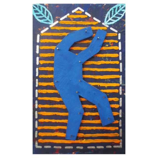 Salvatore Travascio, Inchiodato, Oil Painting, 2003 For Sale