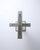 Metal Viewpoint Floor Candleholder in Stainless Steel by Metalmorphosis Studio For Sale - Image 7 of 8