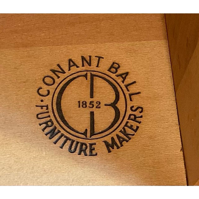 Pair of Vintage Mid Century Modern Nightstands Russell Wright Conant Ball For Sale - Image 11 of 12