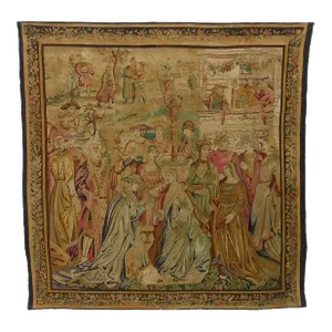 18th Century Antique Brussels Tapestry