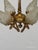 Antique Darling 4 Arm 4 Light Glowing Ribbons and Bows Flame Torch Chandelier For Sale - Image 17 of 17