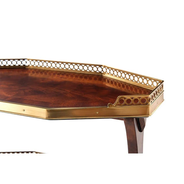 Not Yet Made - Made To Order French Three - Tier Side Table For Sale - Image 5 of 8