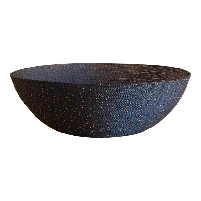 Grand Wire-Formed Bowl For Sale