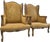 Pair of Louis XV-Style Pheasant & Botanical Upholstered Fauteuil Armchairs For Sale - Image 4 of 18