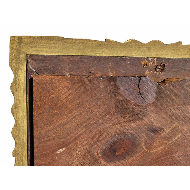 19th Century American Empire Giltwood Split Baluster Wall Mirror For Sale - Image 17 of 17