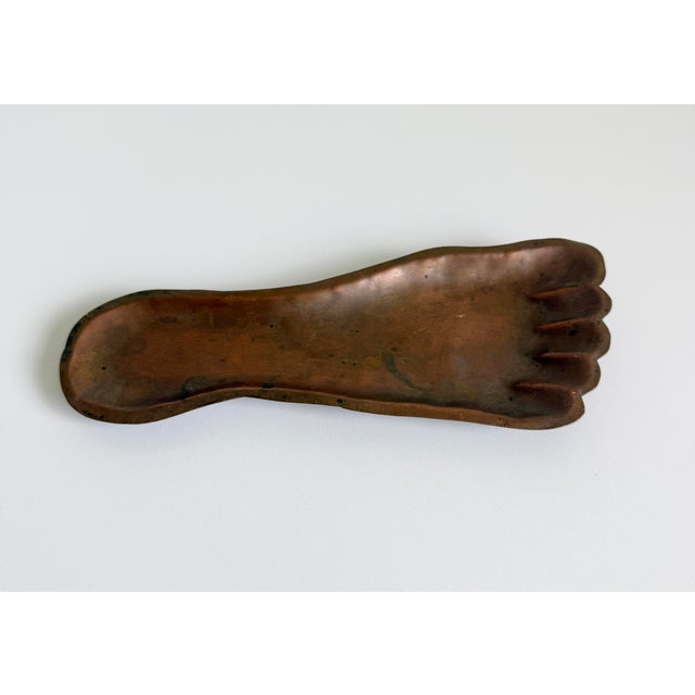 Carl Auböck Copper Foot Catchall Ashtray, 1960s For Sale - Image 4 of 8