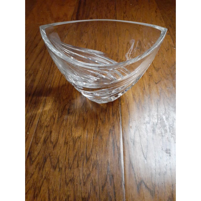 1980s Marquis by Waterford Boat Shaped Crystal Bowl For Sale In Dallas - Image 6 of 8