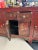 Hand Painted Tibetan Cabinet Late 18th C. Early 19th C. Elmwood Wedding Cabinet/Sideboard For Sale - Image 4 of 5