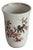 Indian Floral and Bird Painting with Gold Mini Vase from Meissen, 1994 For Sale