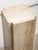Stone Post Modern Travertine Pedestal For Sale - Image 7 of 11
