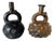 Collection of Two Pre-Columbian Cupisnique Stirrup Ceramic Vessels Peru For Sale