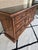 Burnt Orange Vintage Traditional Solid Wood 9-Drawer Dresser / Credenza With Glass Top For Sale - Image 8 of 13