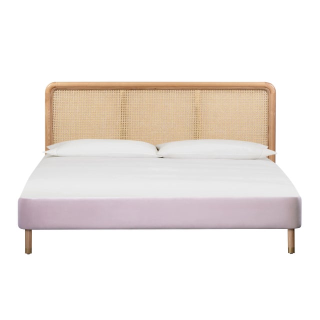 Dream on in comfort and style with the Kavali bed. Masterfully crafted from Ash wood and cane and complemented with soft...