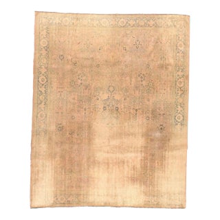 Antique Sivas Distress Look Rug 8'1'' X 10'5'' For Sale