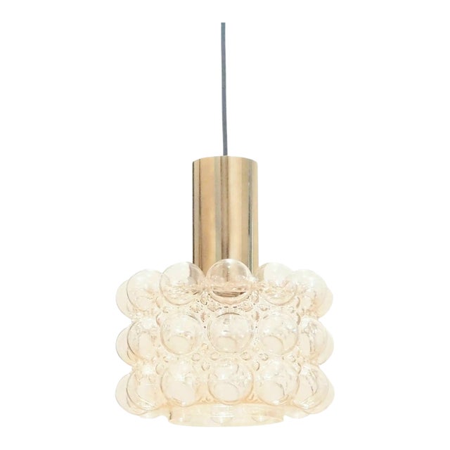 Mid-Century Modern Bubble Glass Ceiling Light by Helena Tynell for Limburg, Germany, 1960s For Sale