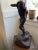 Bronze figural sculpture signed Nanna Mathews Bryant (1871-1931), a Boston sculptor. Cast at the Gorham Foundry. 21”...