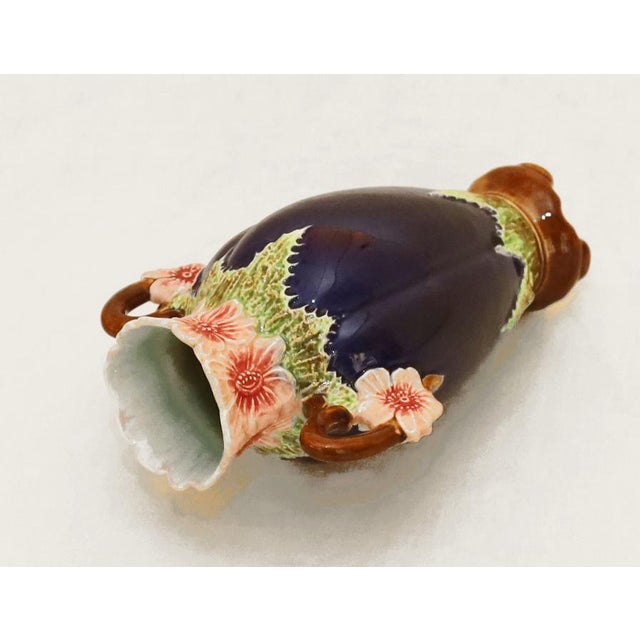 19th Century Art Nouveau Ceramic Vase, 1890s For Sale - Image 5 of 8